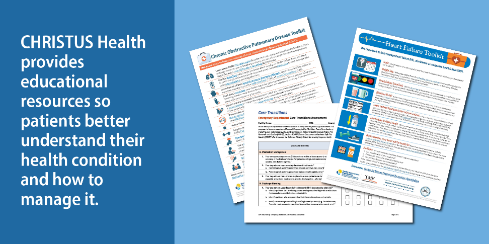 One...two...three pieces papers showcasing educational resources for health.